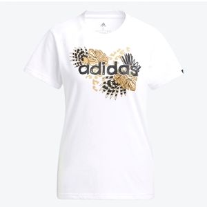 NWT - Women's Adidas Farm Floral Graphic Tee